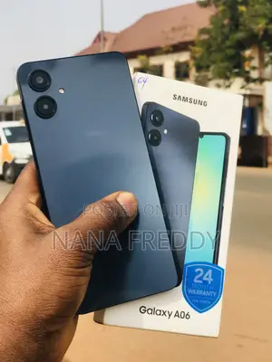 New Samsung Galaxy A06 64 GB Black