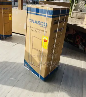 Nasco Nasd2-20 Double Door Electric Refrigerator(Silver).