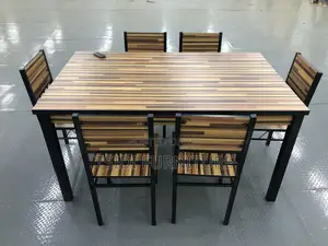 Wood Dining Sets With 6chairs