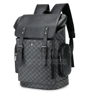 Leather Backpack for Laptops and Personal Use