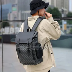 Leather Backpack for Laptops and Personal Use