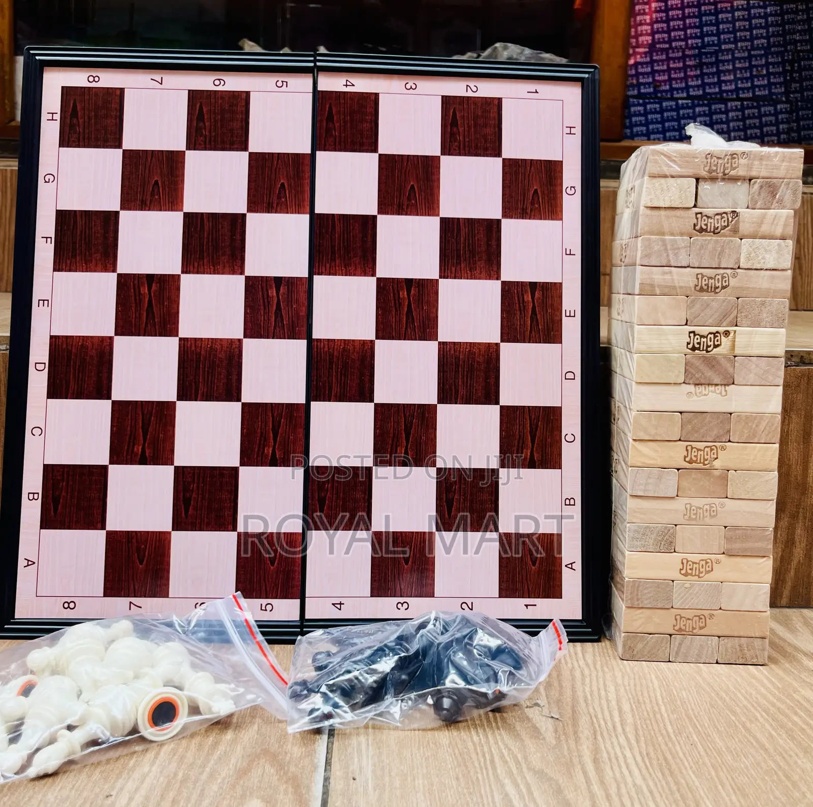 Chess and Jenga Game for 200