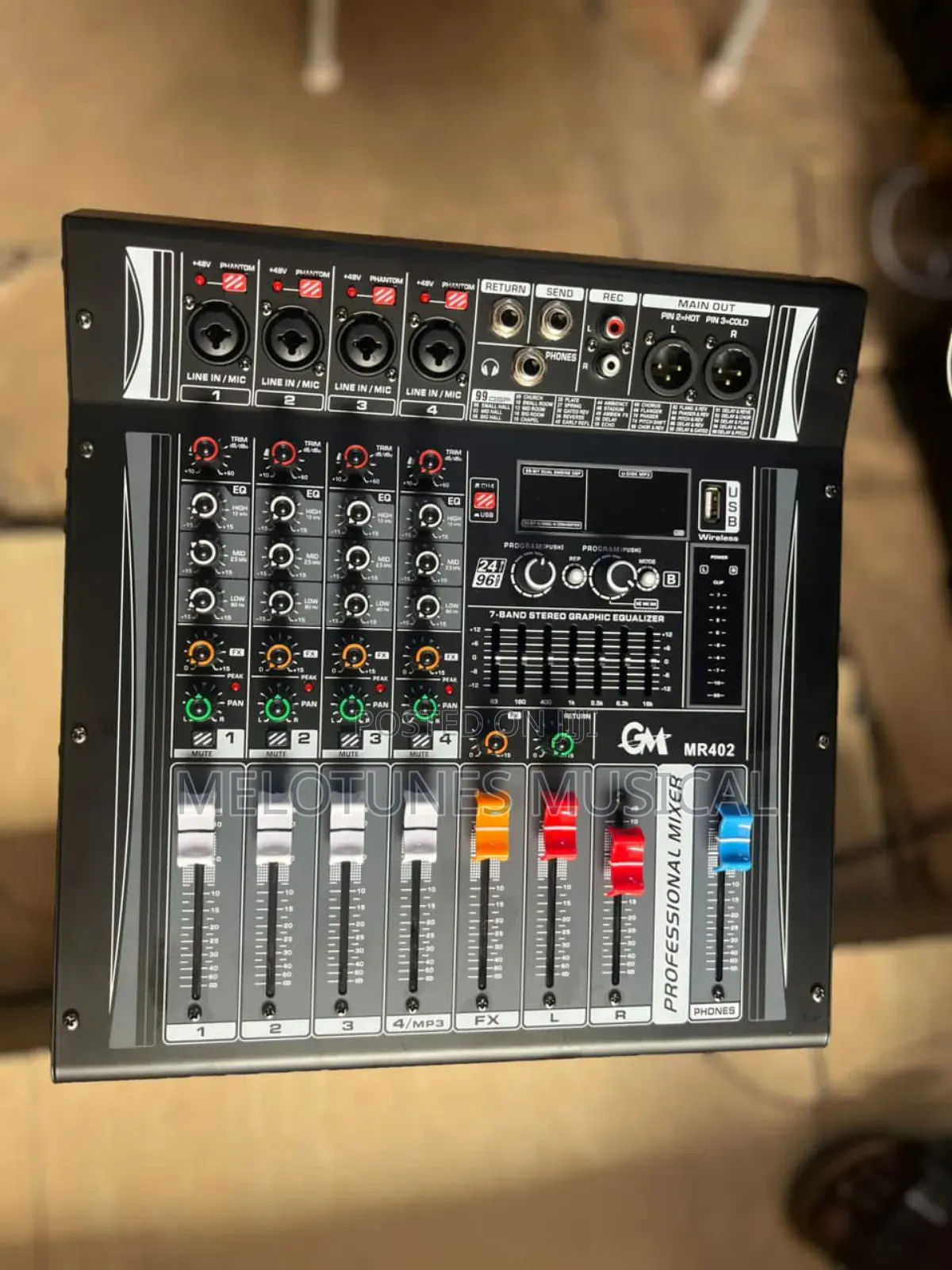 Yamaha Kv40 4-Channel Powered Mixer