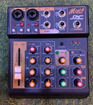 Jac Mini Audio Mixer With Bluetooth and Usb Audio Interface