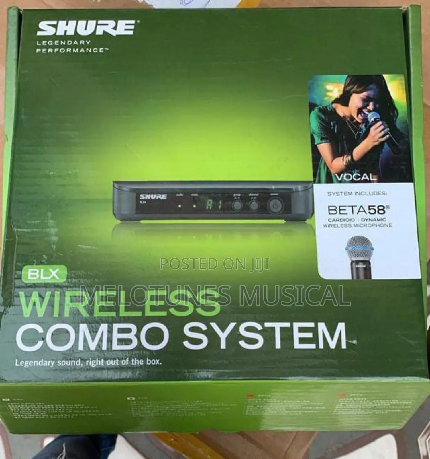 Shure BLX BETA58 Single Wireless Microphone