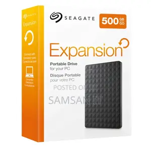 Seagate 500gb External Hard Disk Drive (Hdd) Usb 3.0 Cable