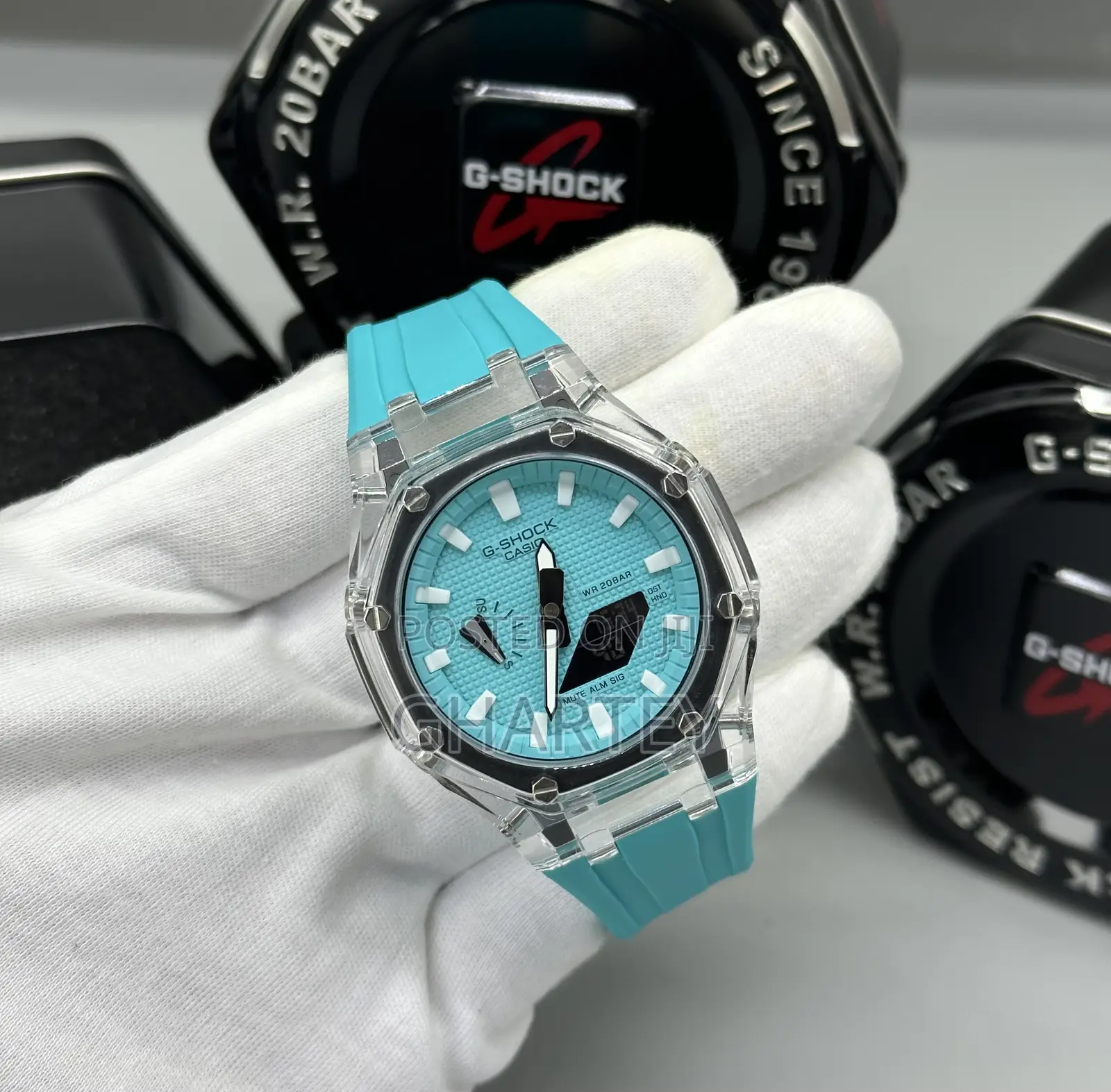 Dual Time Luxury Sports Casio Watch