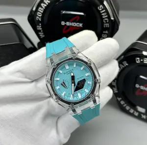 Dual Time Luxury Sports Casio Watch