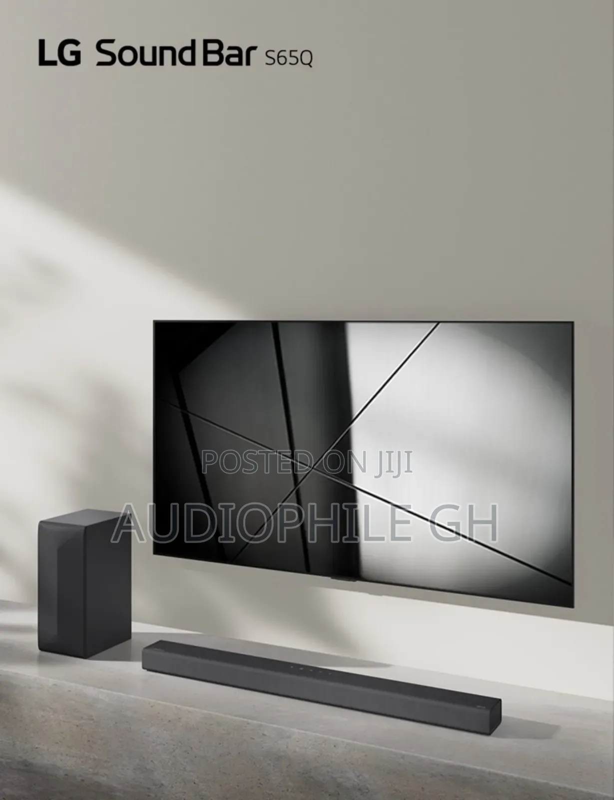 LG S65 3.1 Channel High-Res Audio Sound Bars