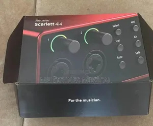 Focusrite Scarlett 4i4 4th Gen Usb Audio Interface