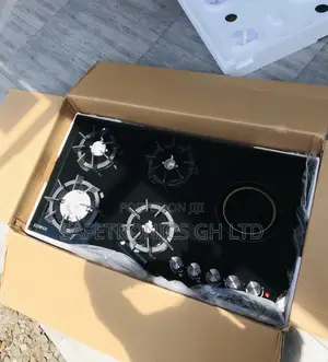 Purchase 1 Electric 4 Gas Hobs Kenwood Black Tempered 90cm