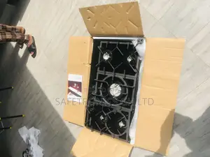 Massive 5 Gas Cooker Hobs Kenwood Black Glass 90cm