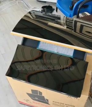 Neatly Boxed Heat Extractor 60cm Kenwood Black Golden Fin