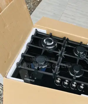 Choose Kenwood 4 Gas Cooker Hobs Black Glass 60cm