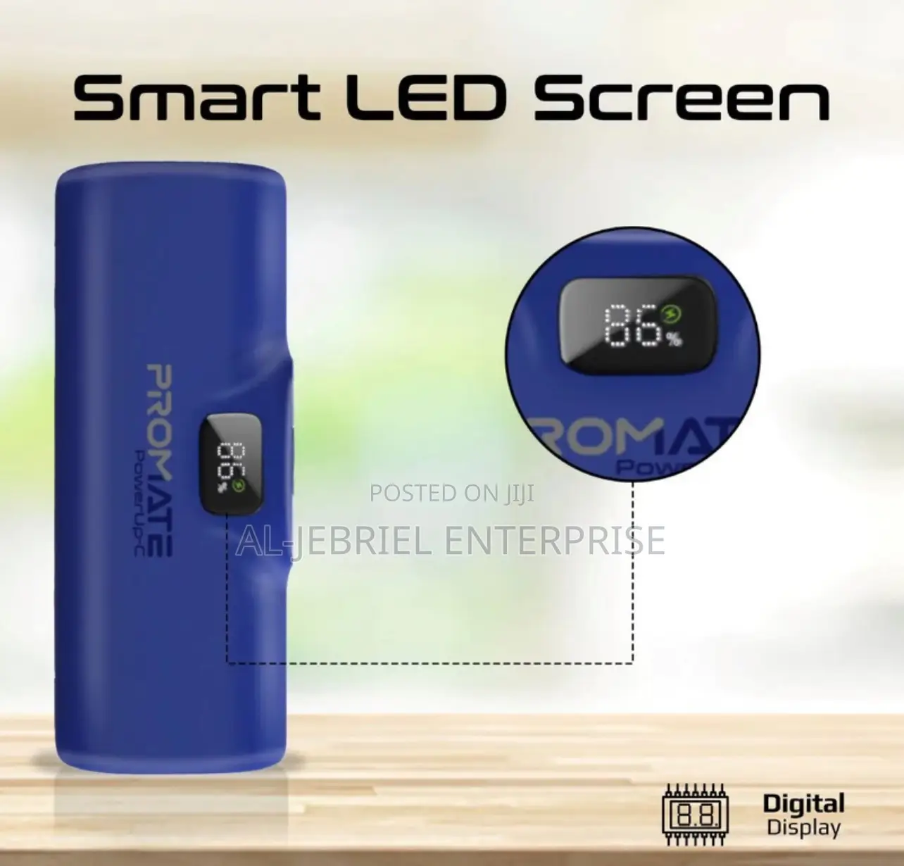 5000mah Portable USB-C Connector 20 Watts PD Powerbank