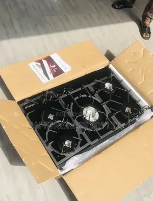 5 Gas Hobs Glass Black Kenwood Original Cooker