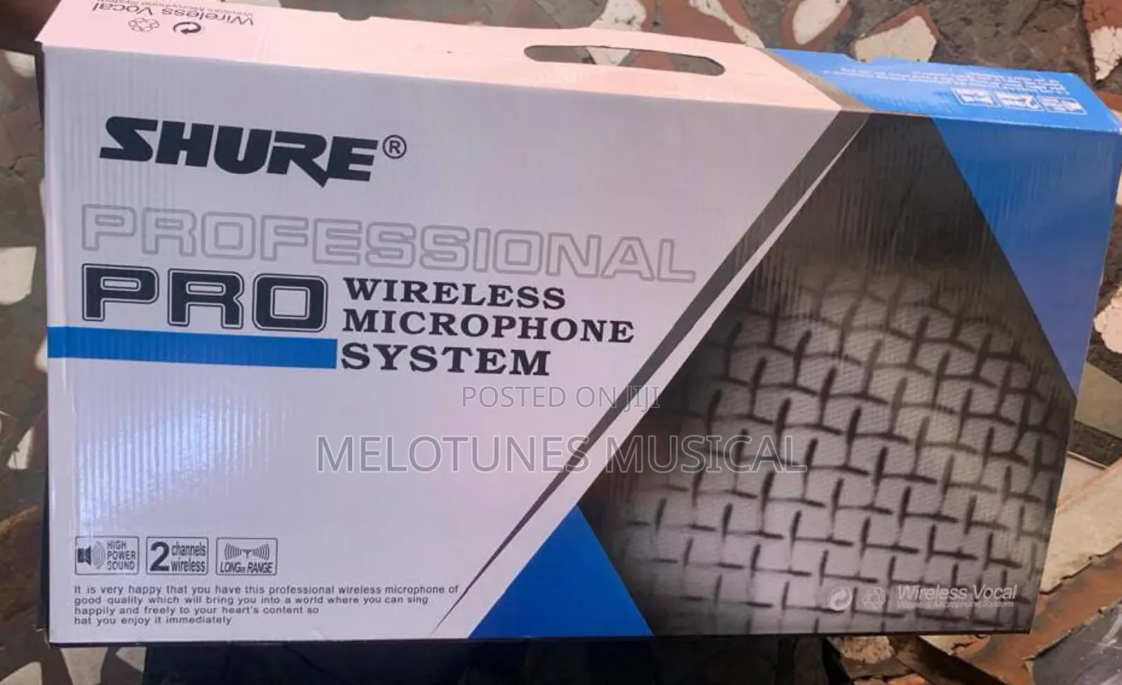 Shure U-7722 4in1 Wireless Lapel Microphone