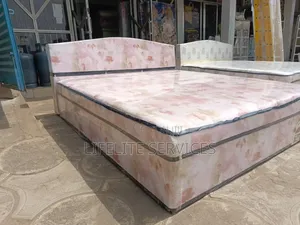 Queen Size Bed Inbuilt Foam Plus Headboard