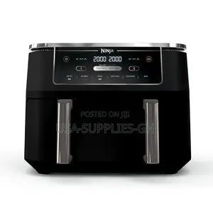 Ninja Airfryer 10 Quart 6-in-1 Xl 2-Basket -From Usa