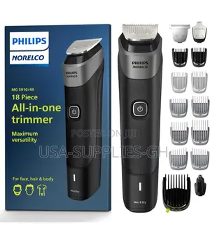 Philips Series 5000 Cordless All-in-One Trimmer Hair Clipper From Usa