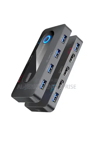 Promate Mediaswitch 60hz KVM Switch + Built in USB Hub