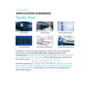 Cwups 200kva Modular 200kw Ups Power Supply for Medical