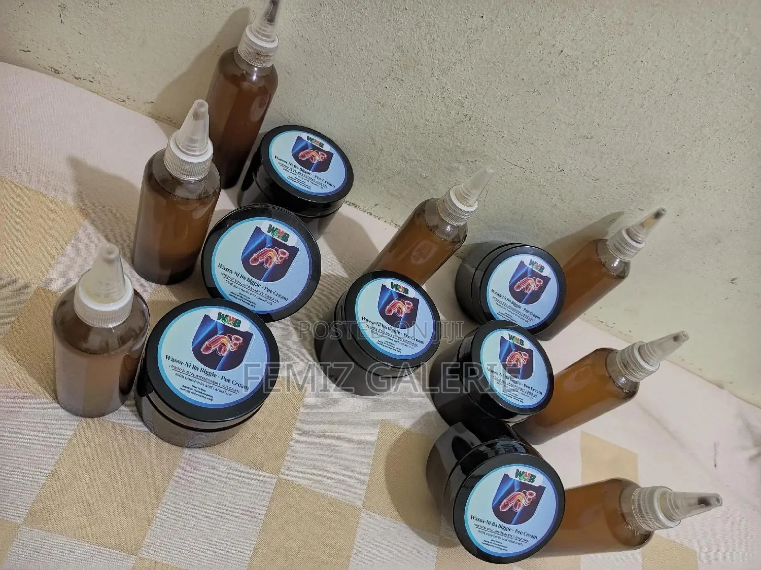 Wassa-Nii Ba Penis Enlargement Cream and Men's Delay Oil