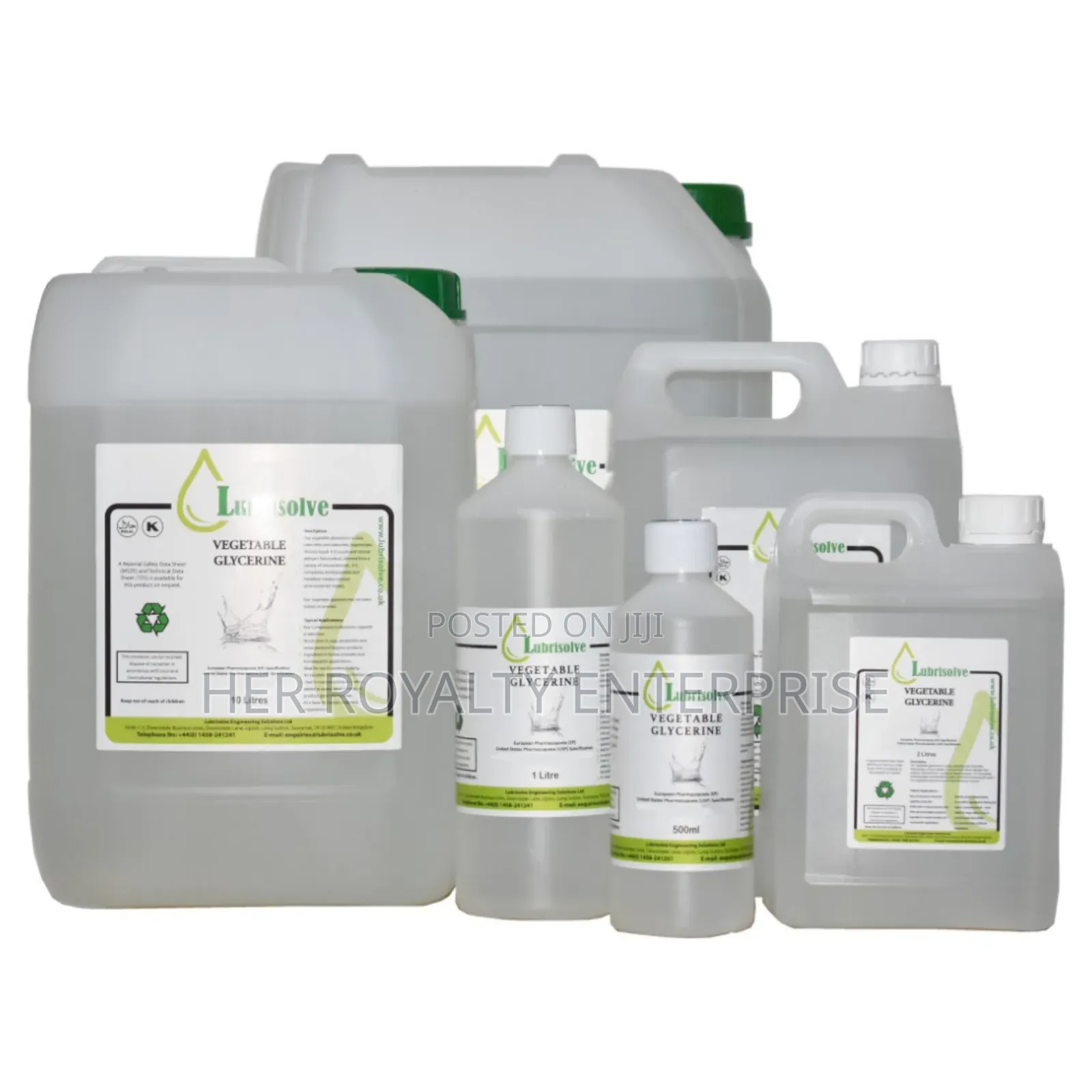 Pure Glycerine 99.5% in Sizes From 5L