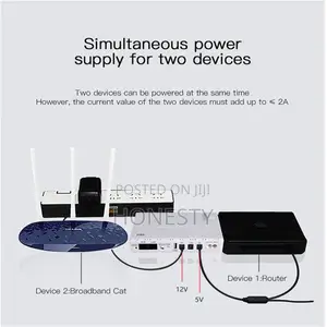 Cwups 18w Mini Dc Ups Power Supply for Wifi Router and CCTV