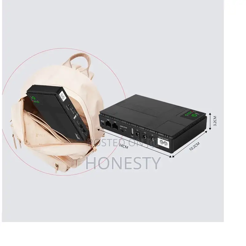 Cwups 18w Mini Dc Ups Power Supply for Wifi Router and CCTV