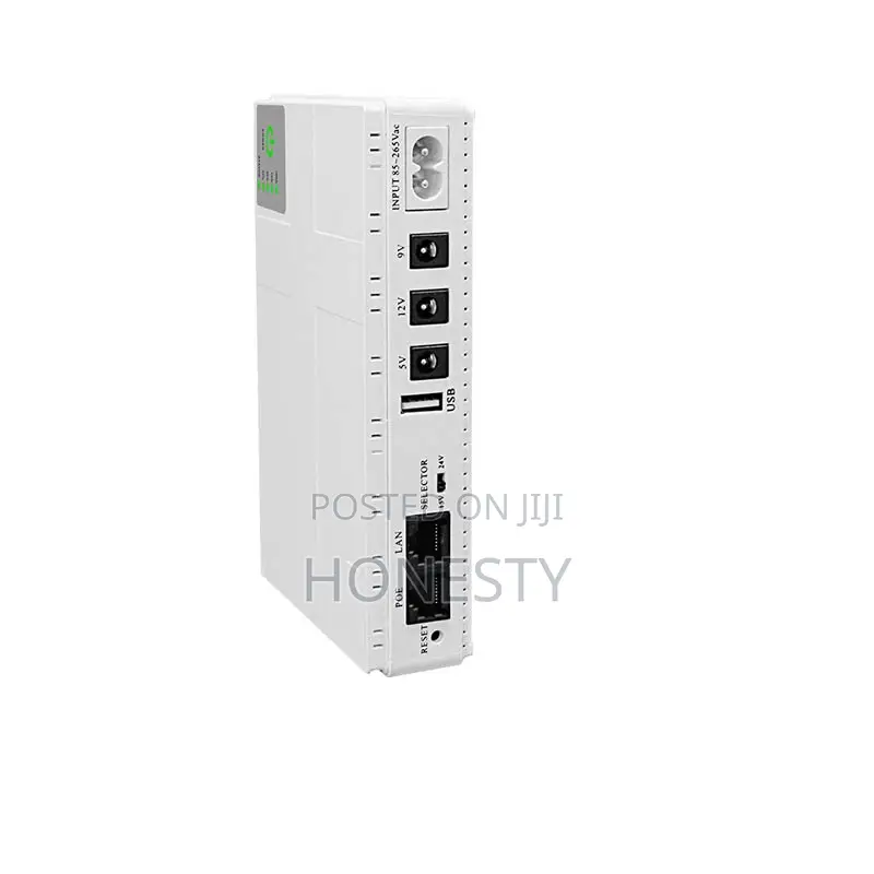 Cwups 36w Dc Poe Mini Ups Battery Backup for Wifi Router