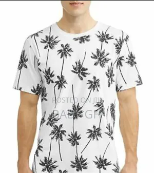 Kids White Round Neck T-Shirt