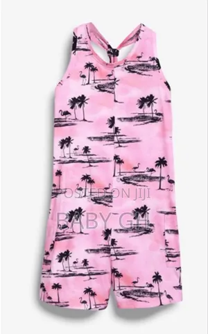 Next Pink Girls Playsuit