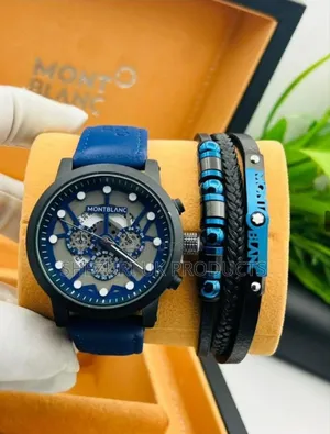 Mont Blanc Watch Bracelet Set