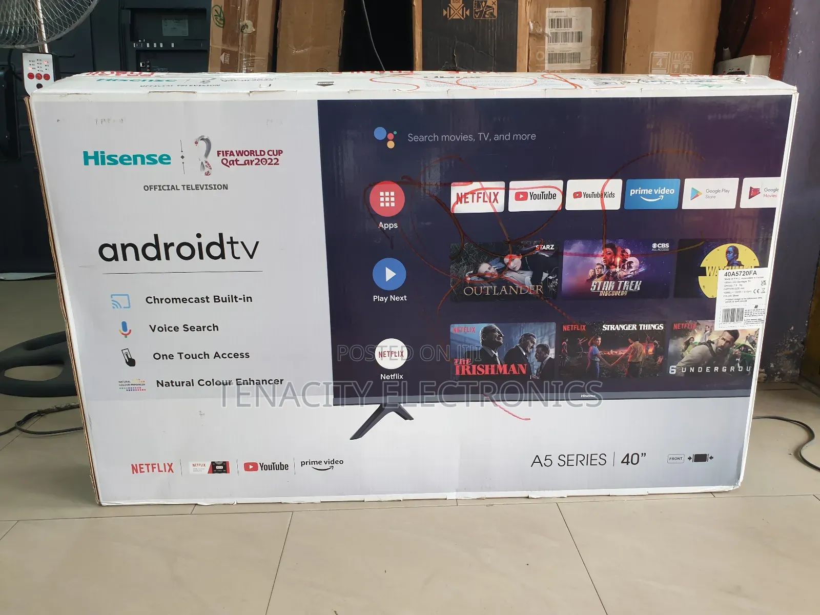 40"Hisense Smart Full Hd Satellite