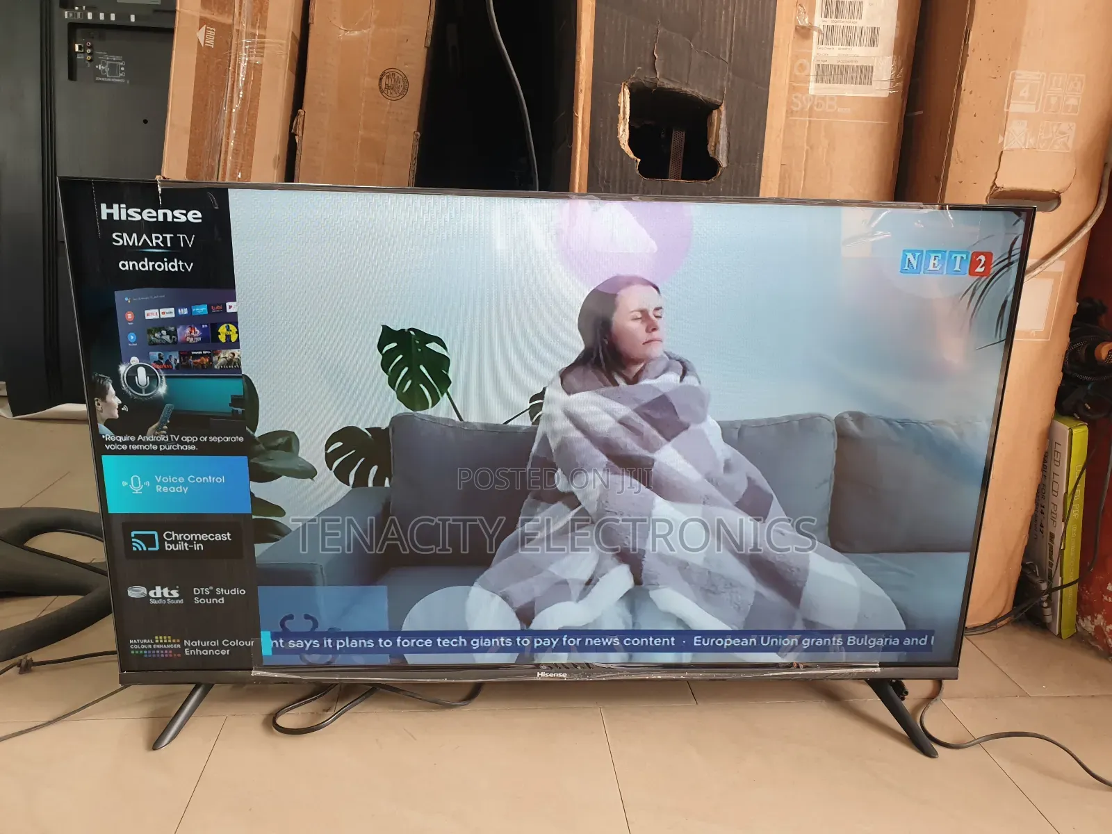 40"Hisense Smart Full Hd Satellite