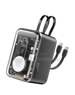 Promate MAVRIX-20 Ultra Fast 20000mah Transparent Powerbank