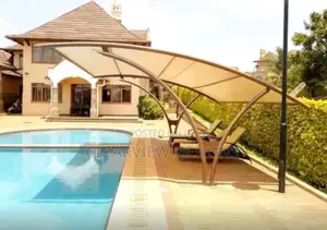 Luxury Poolside Shade Structure / Canopy