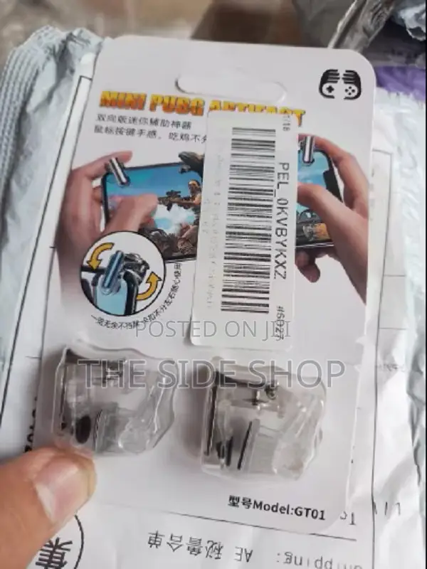 Pro Mobile Gaming Device L1/R1 Control Triggers (Transparent)