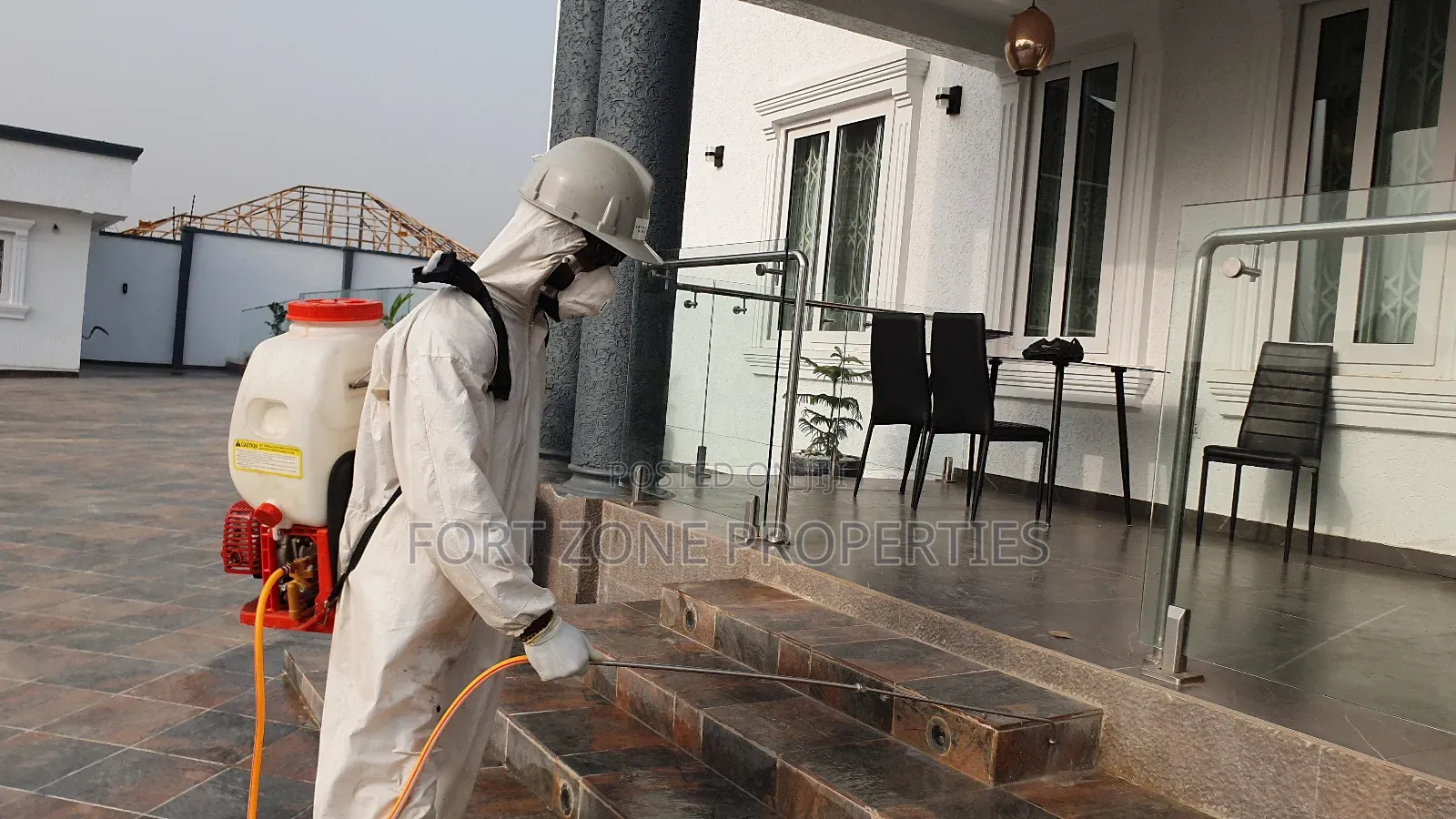 Hospitals Fumigation and Disinfection With Cleantex