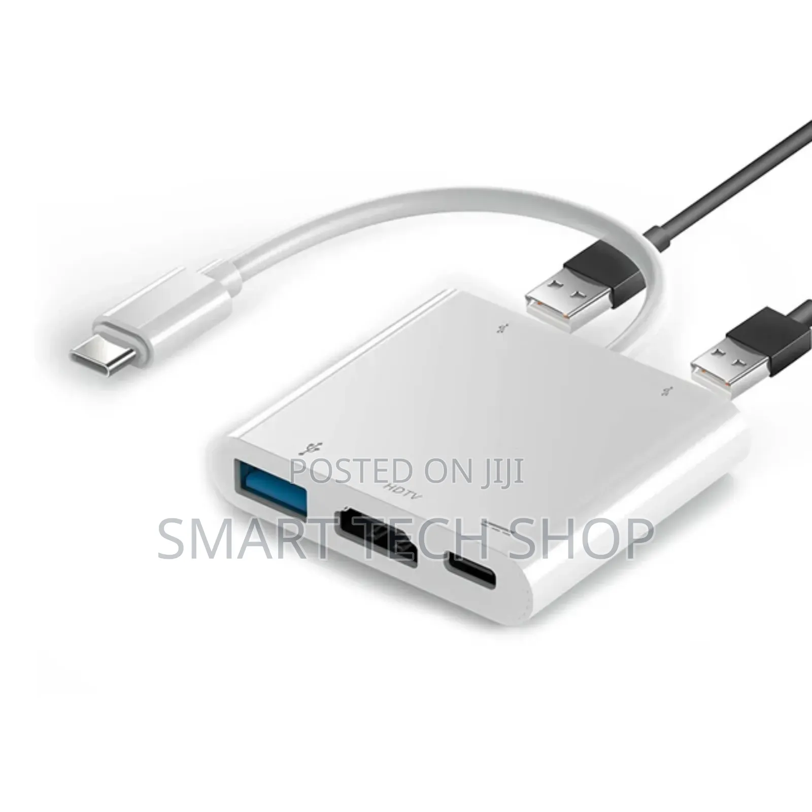 HC-04D 5 in 1 Video Output Type-C to HDTV Adapter 3 Port