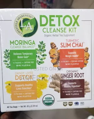 Detox Cleanse Kit 40 Tea Bags - Lifestyle Awareness