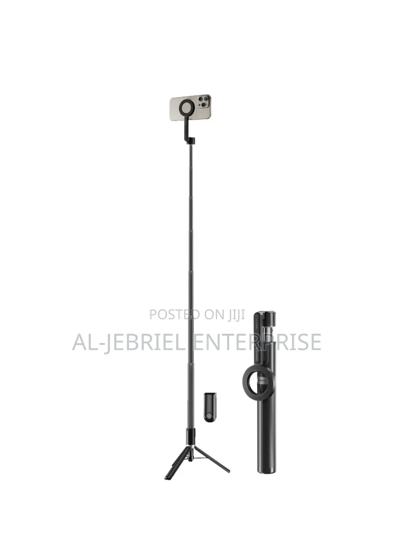 Promate Magstick-Pro Extendable Monopod Tripod BT Control