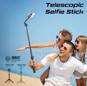 Promate Magstick-Pro Extendable Monopod Tripod BT Control