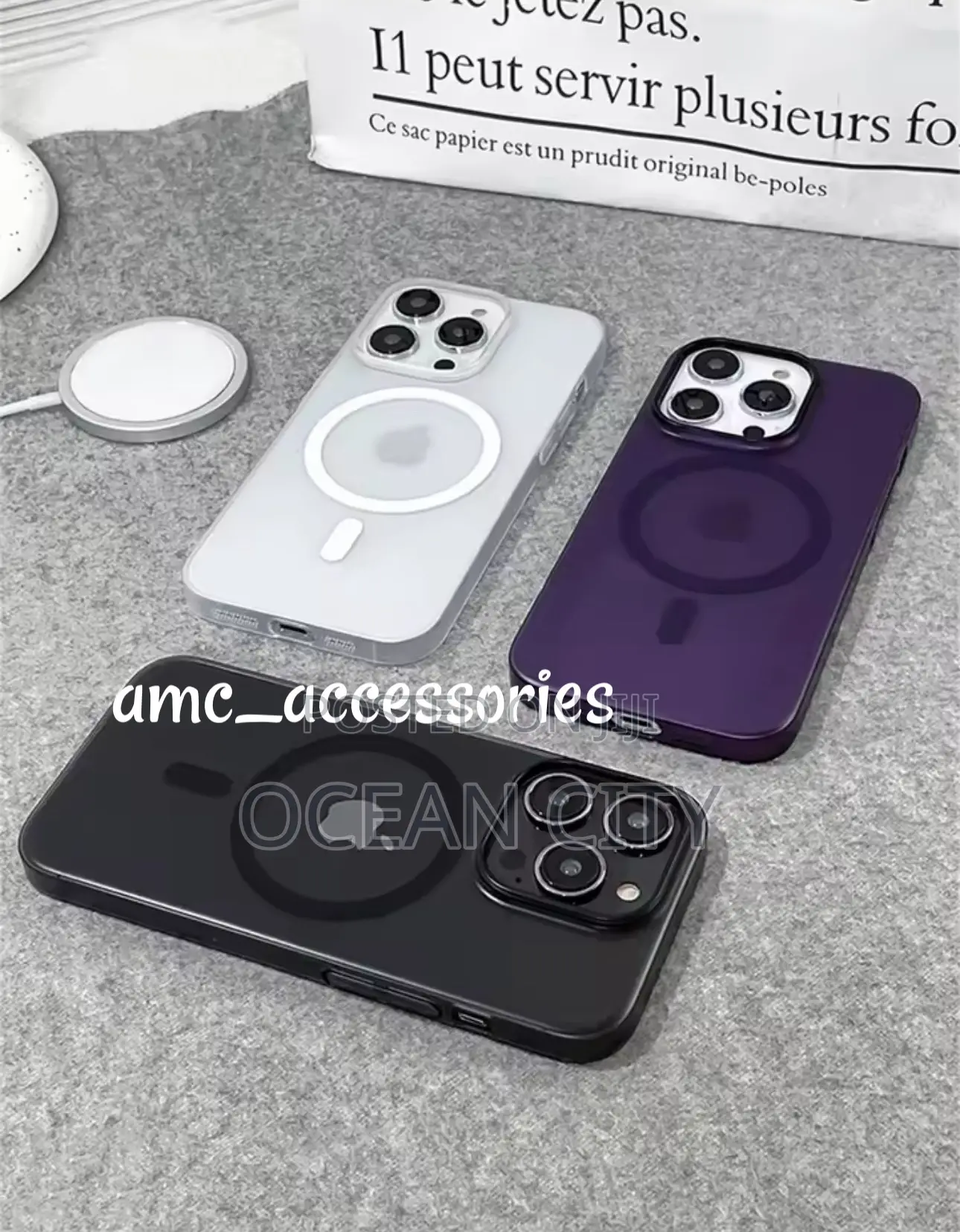 Anti-Yellow Magsafe Case for iPhone 15 / 14 / 13 Models