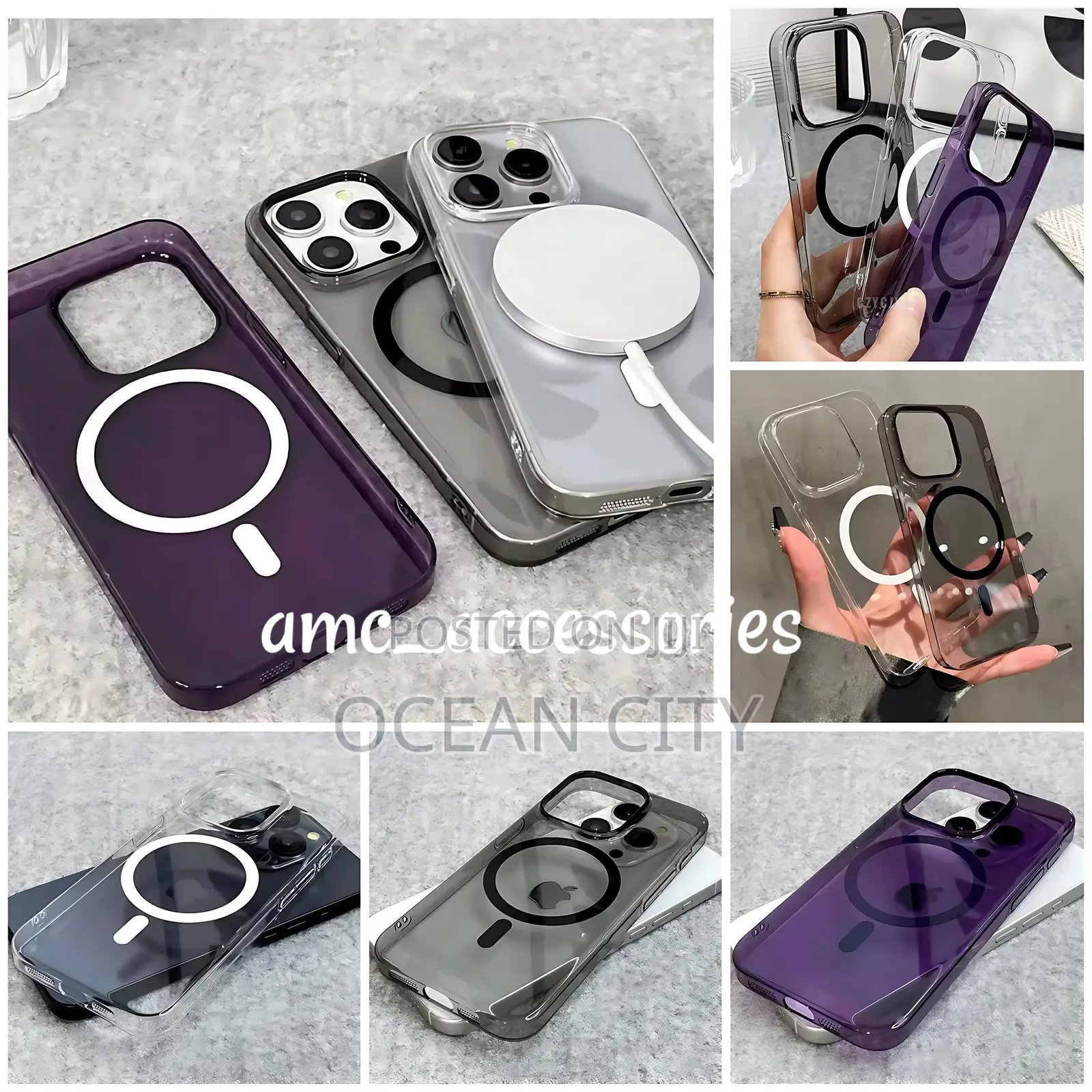 Anti-Yellow Magsafe Case for iPhone 15 / 14 / 13 Models