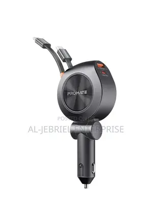 Promate Drivegear-R2 4-in-1 88W Car Charger With 30W USB-C
