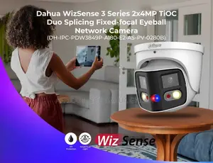 Tioc Duo Splicing Fixed-Focal Eyeball Network Camera
