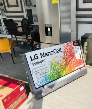 Authentic LG 55NANO75VPA 55” Nanocell Smart Tv(Black).