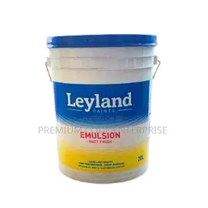 Leyland Emulsion Matt Finish Paint – White 20 Liters